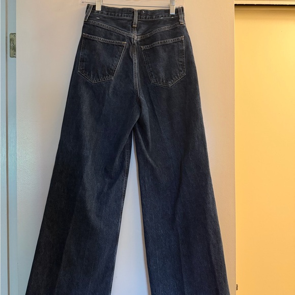 Agolde Dark Wash Dame wide leg jeans - Picture 2 of 7